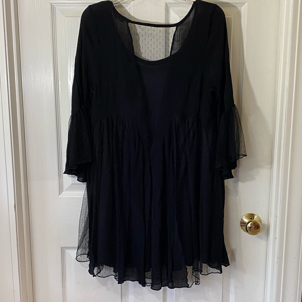 Rebellion Women’s Size Large Black Tunic - Picture 9 of 10